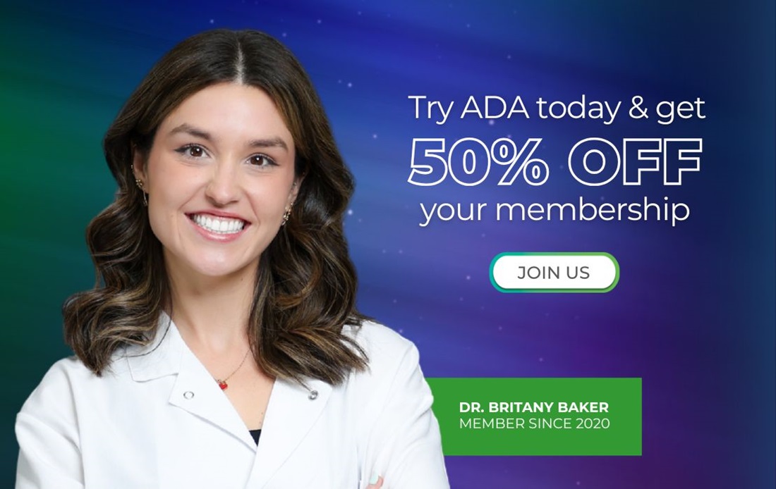 Dr. Britany Baker - Try ADA today