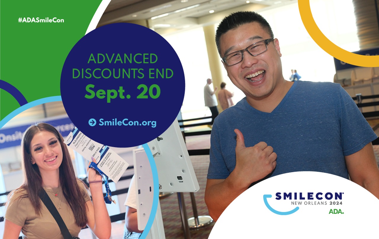 Hero image for advanced discounts for SmileCon