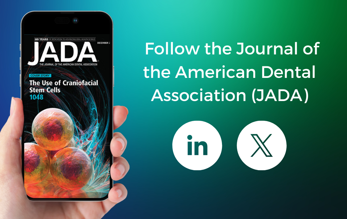 JADA publiciation story, the use of craniofacial stem cells image