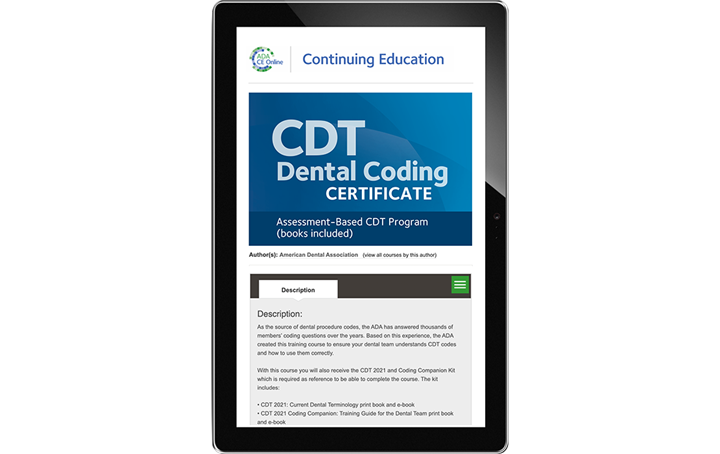 CDT Books and More American Dental Association