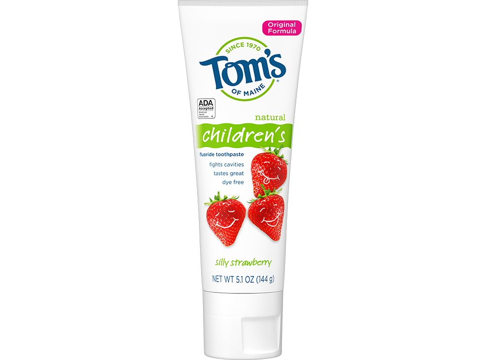 Image 1: Tom's of Maine Natural Fluoride Toothpaste for Children