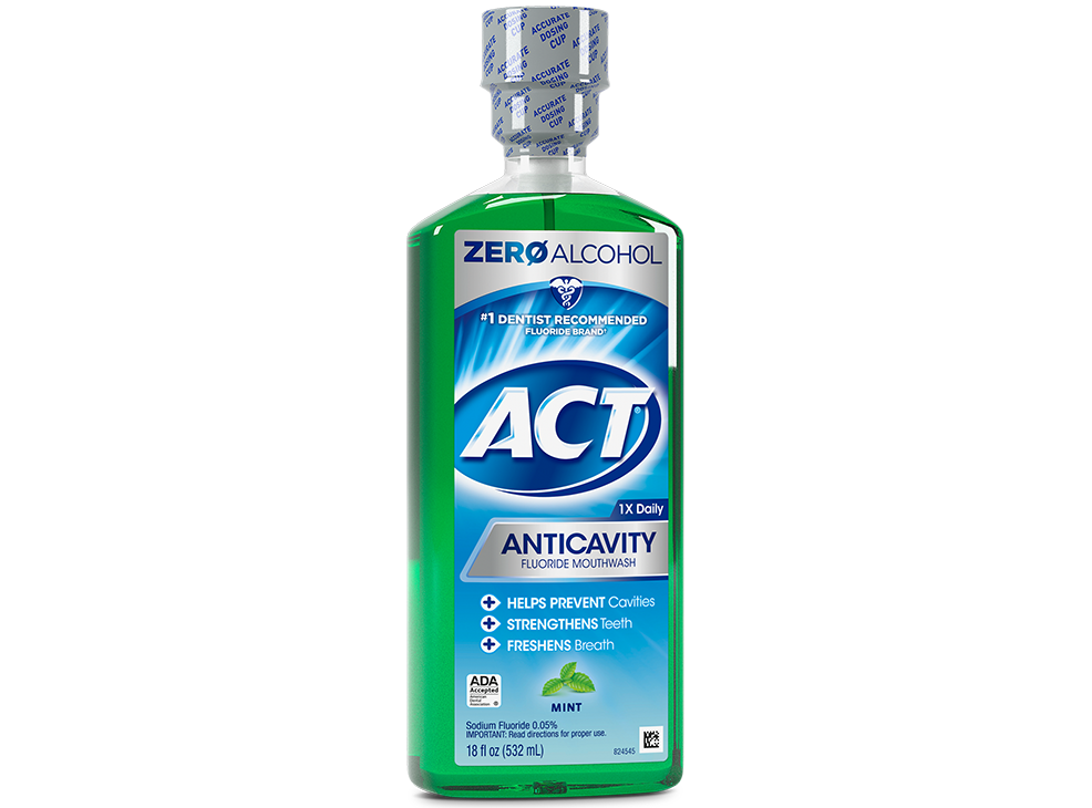 Image 1: ACT Anticavity Fluoride Rinse