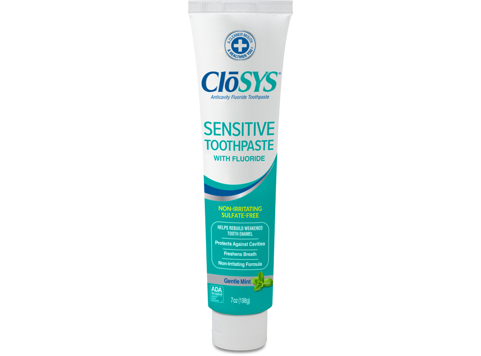 Image 1: ClōSYS® Sensitive Fluoride Toothpaste