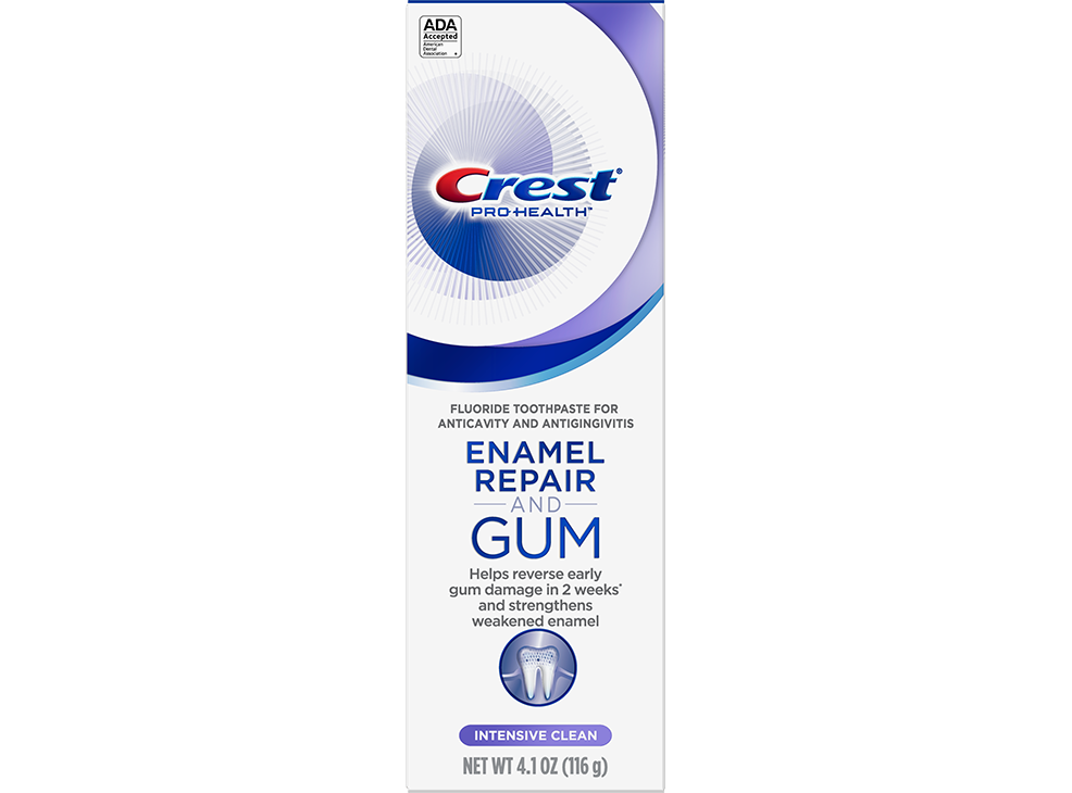 crest gum & enamel repair toothpaste intensive clean