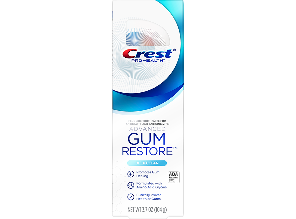 crest gum restore active ingredients