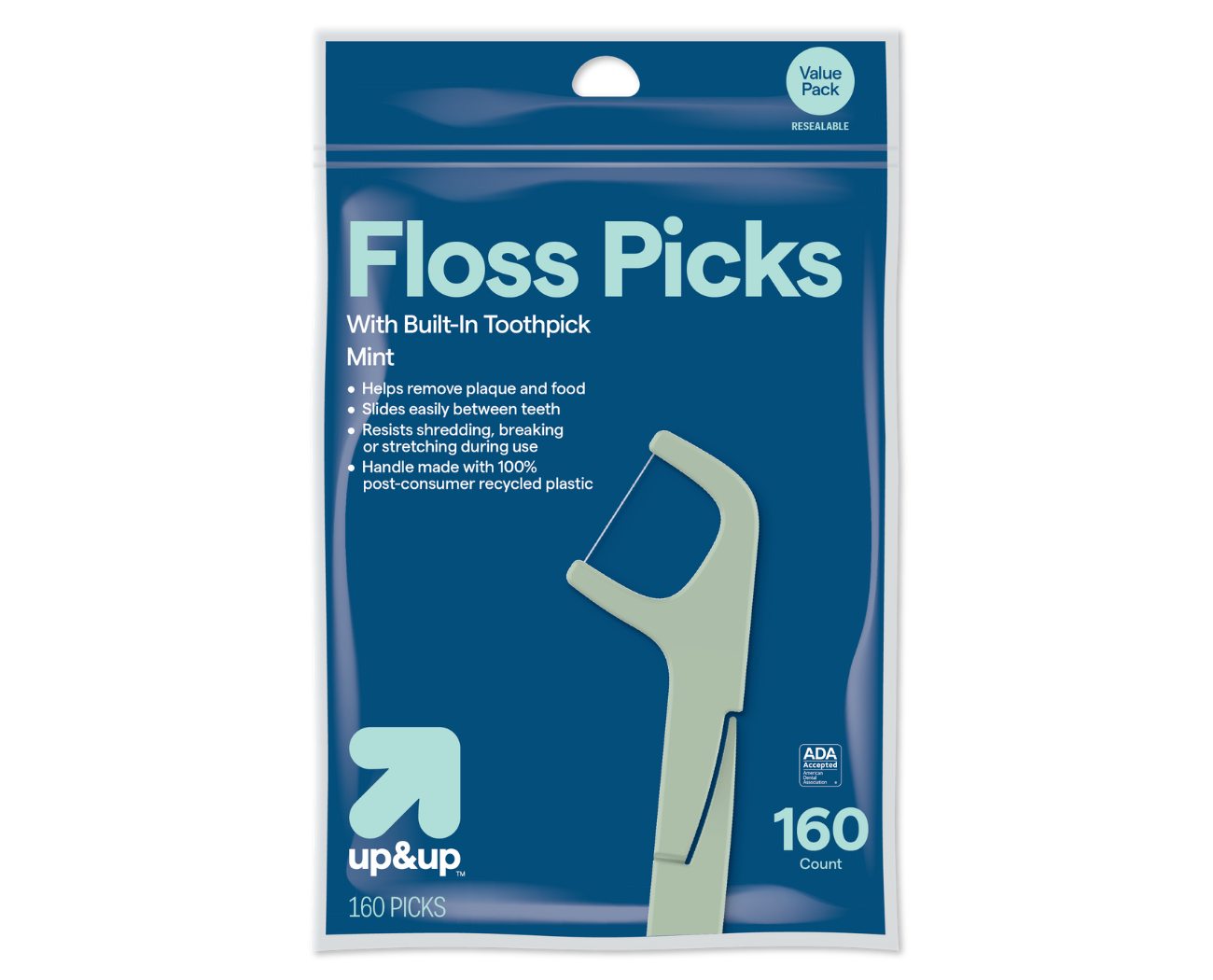 Image 1: up&up Floss Picks