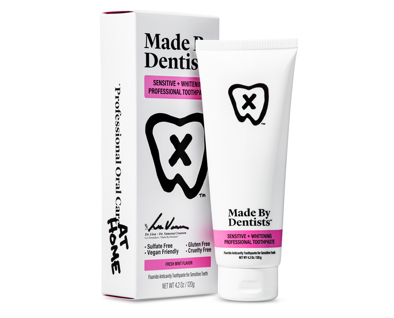 Image 1: Made By Dentists  Professional Sensitive plus whitening toothpaste